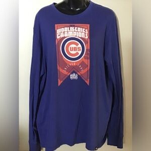 World Champions Chicago Cubs Men’s long sleeve shirts 2016